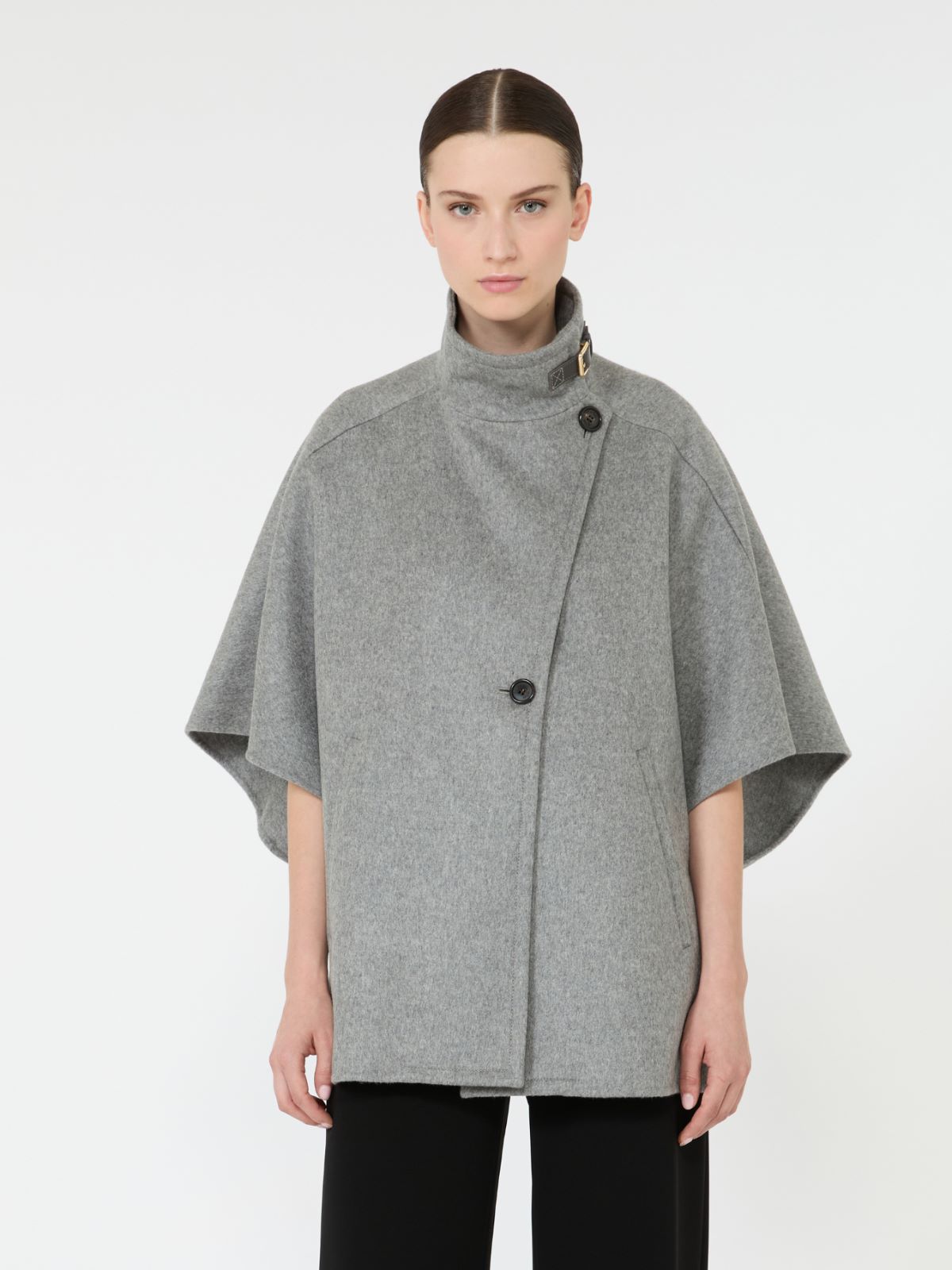 데릭 캐시미어 케이프 - MEDIUM GREY - Max Mara - 2