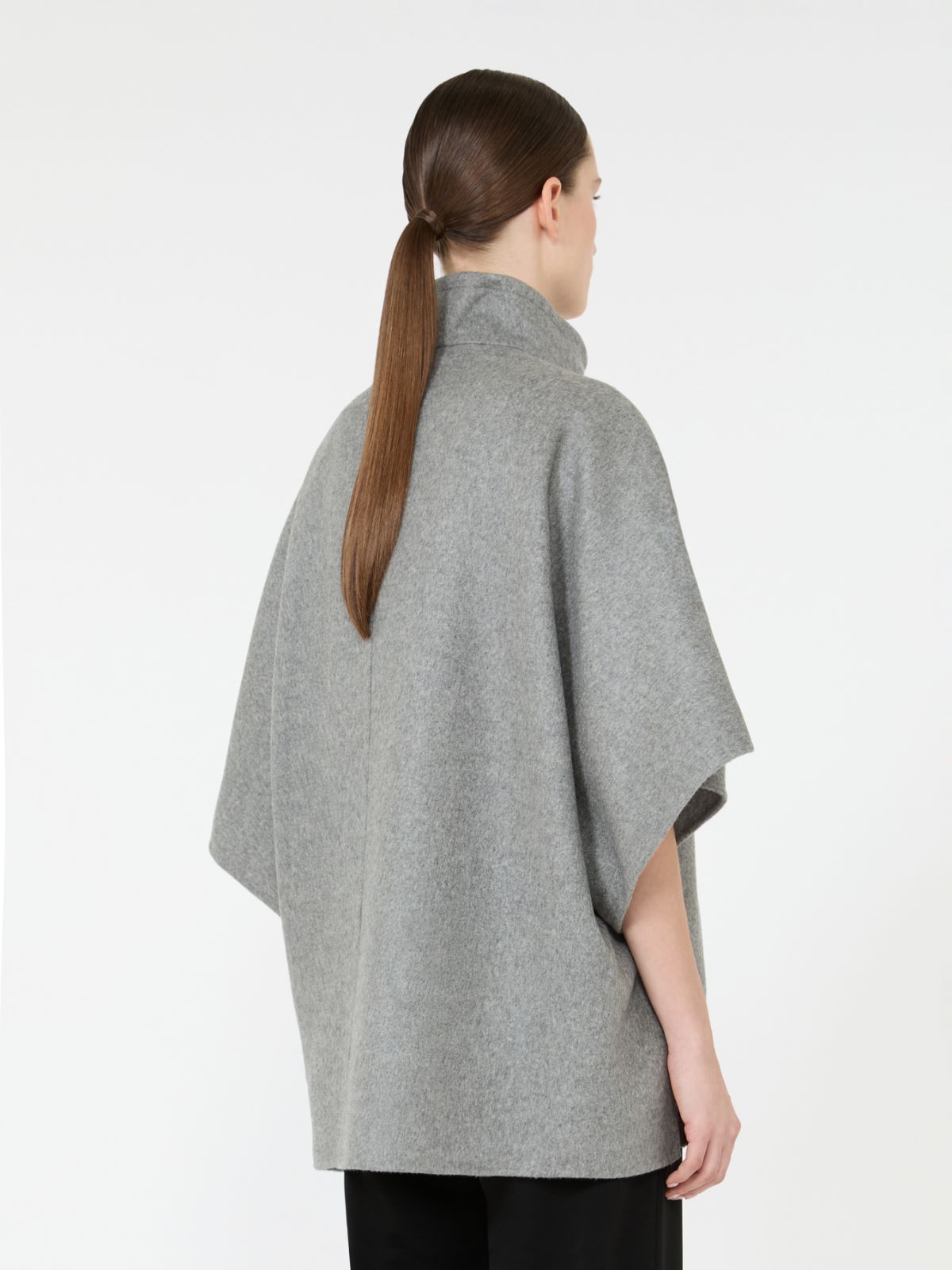 데릭 캐시미어 케이프 - MEDIUM GREY - Max Mara - 3