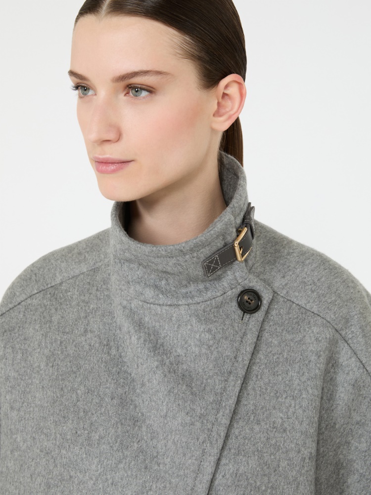 데릭 캐시미어 케이프 - MEDIUM GREY - Max Mara - 4