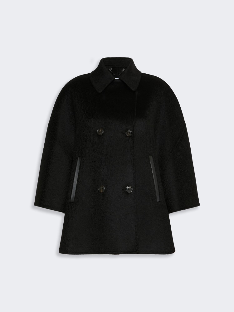 오스피테 캐시미어 케이프 - BLACK - Max Mara - 5