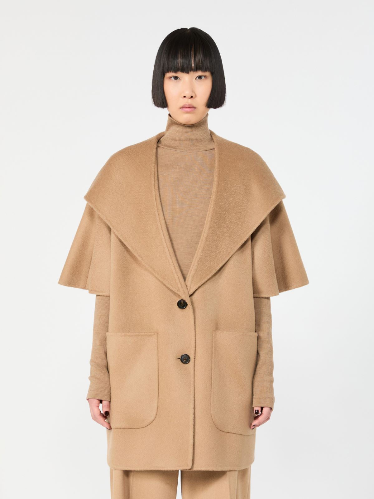 포폴리 캐시미어 케이프 - CAMEL - Max Mara - 2