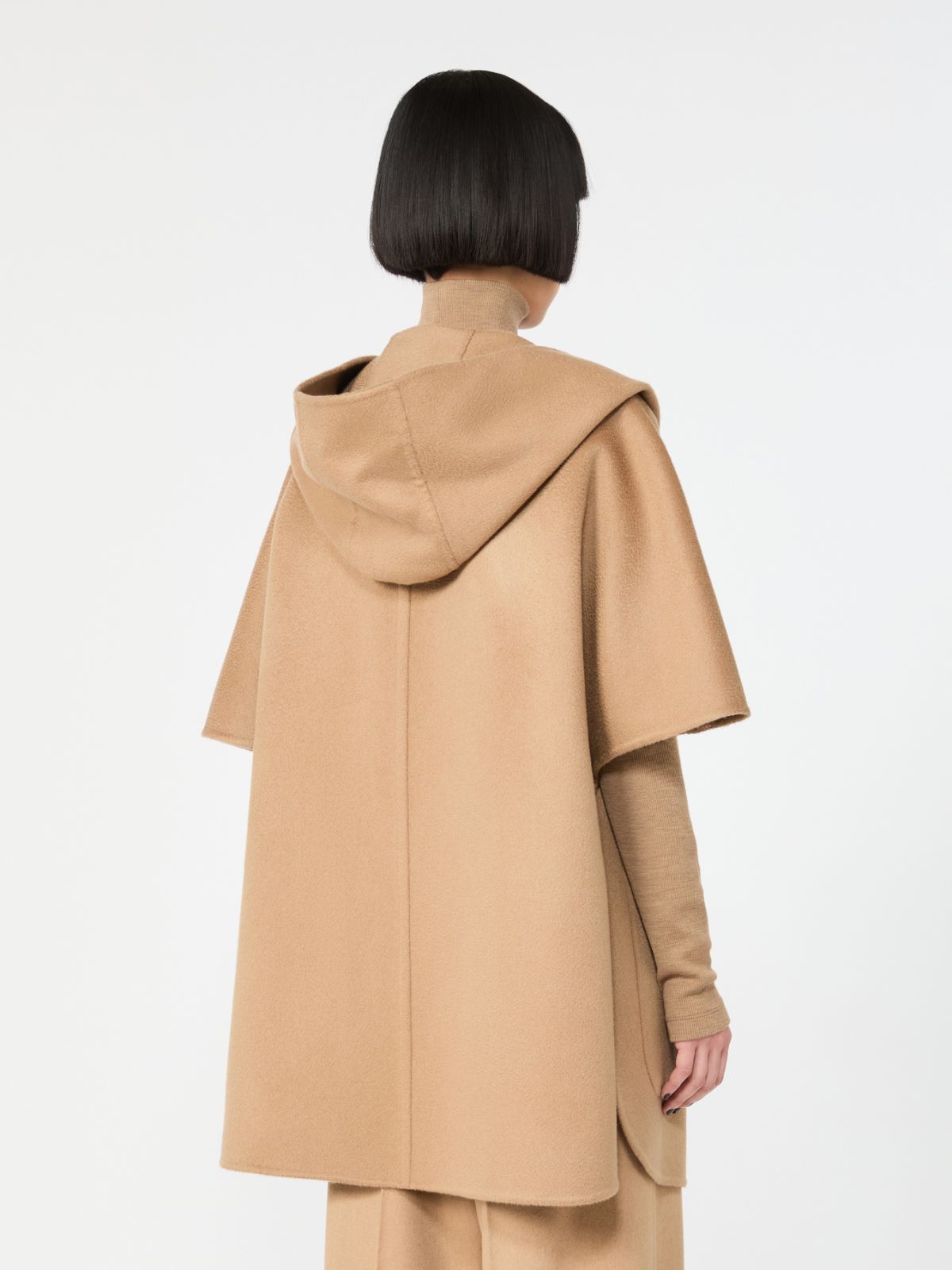 포폴리 캐시미어 케이프 - CAMEL - Max Mara - 3