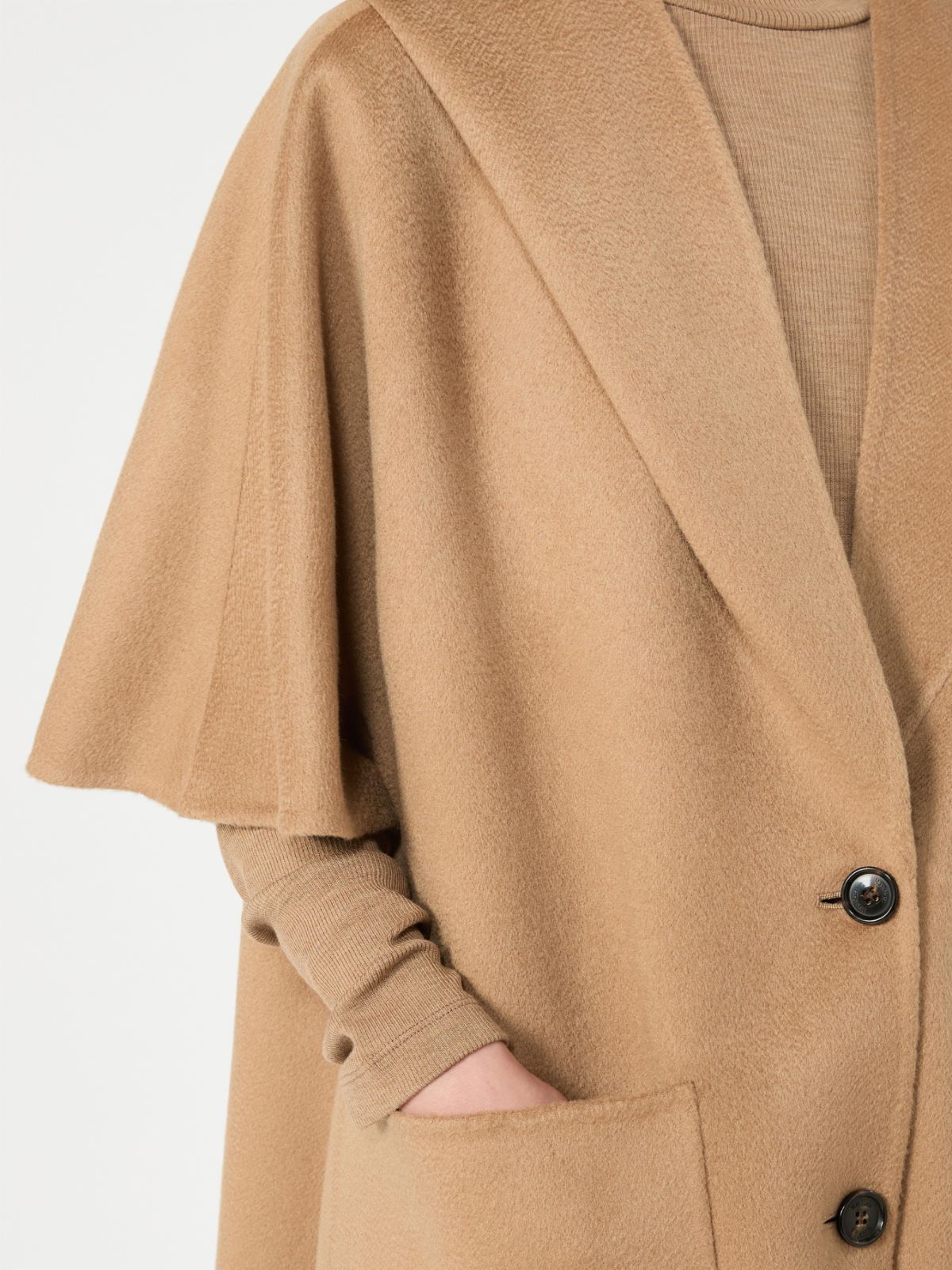 포폴리 캐시미어 케이프 - CAMEL - Max Mara - 4