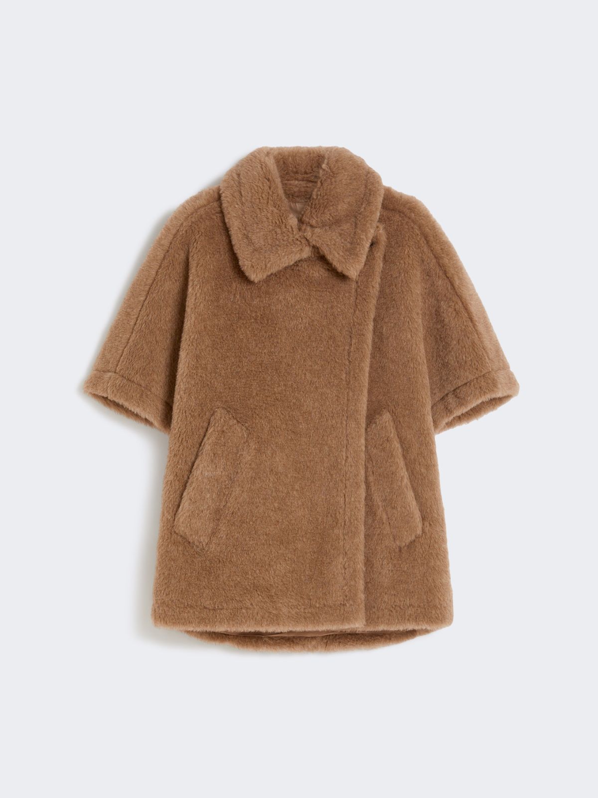 [テベ] カシミヤ テディベア ケープ - BEIGE GOLDEN - マックスマーラ公式サイト - 5