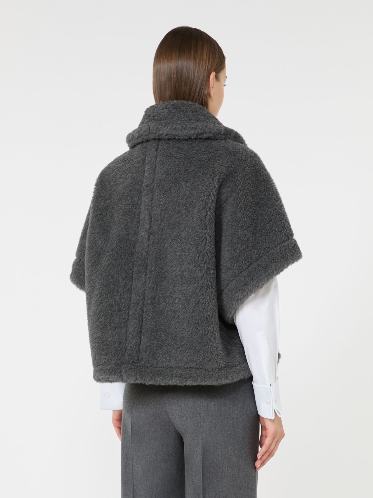 뉴테르초 버진울 케이프 - MEDIUM GREY - Max Mara - 3