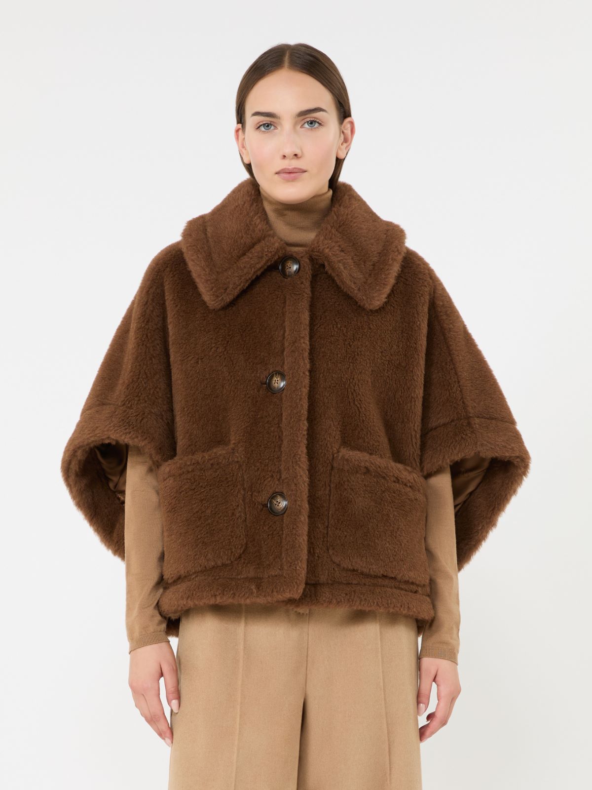 뉴테르초 테디 케이프 - TOBACCO - Max Mara - 2