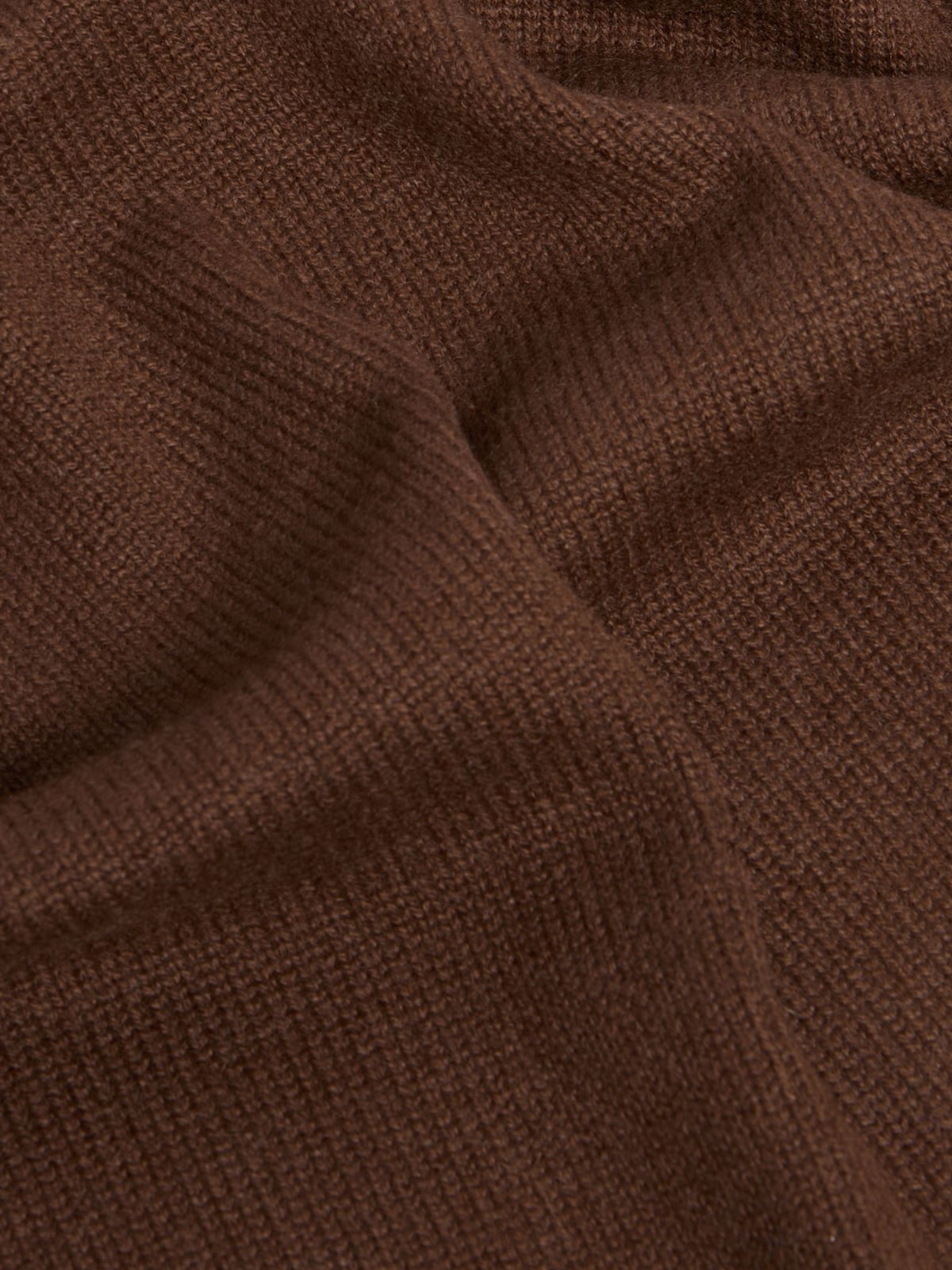 Cashmere yarn oversized foulard - BROWN - Max Mara - 3