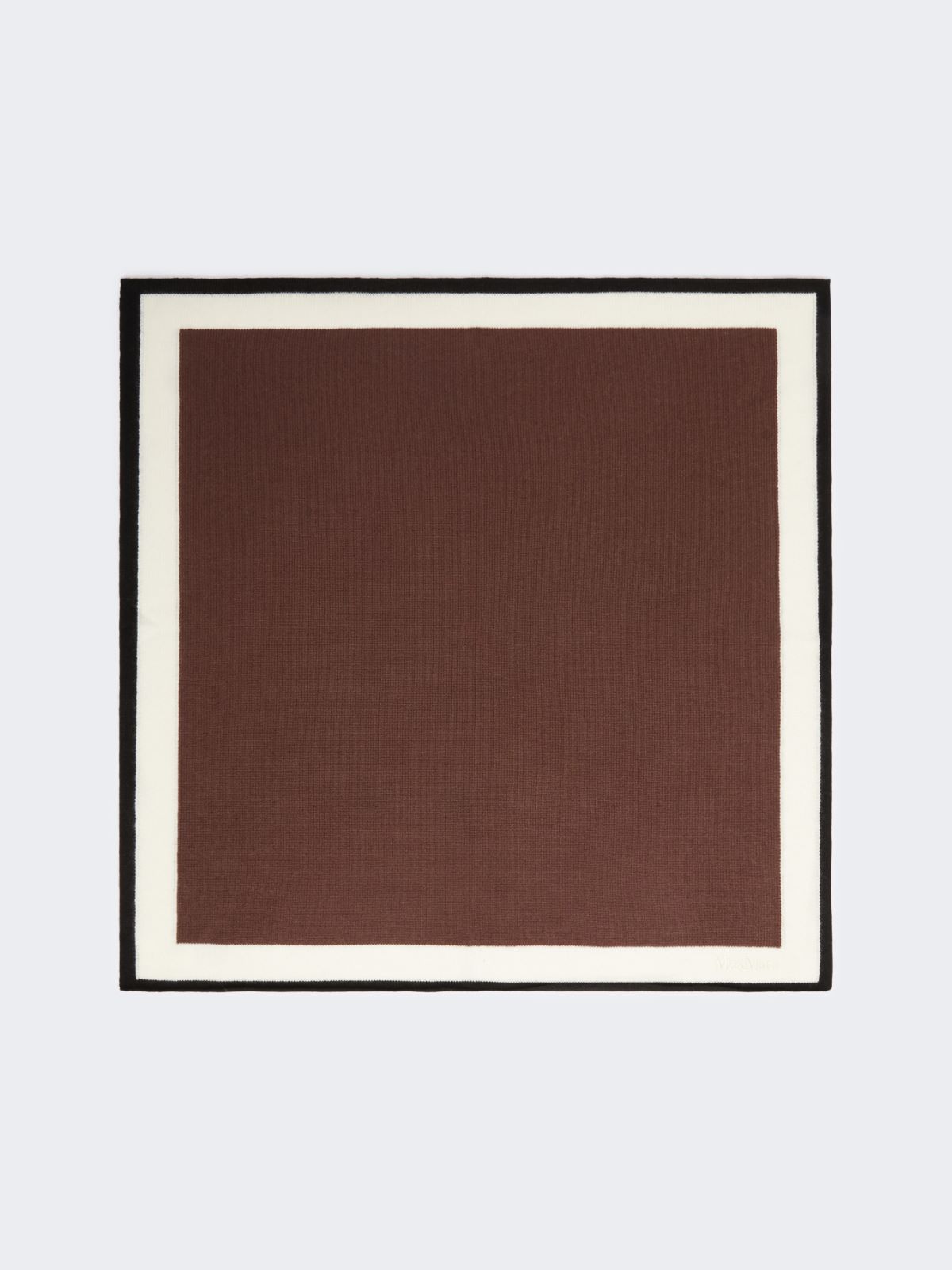 Cashmere yarn oversized foulard - BROWN - Max Mara
