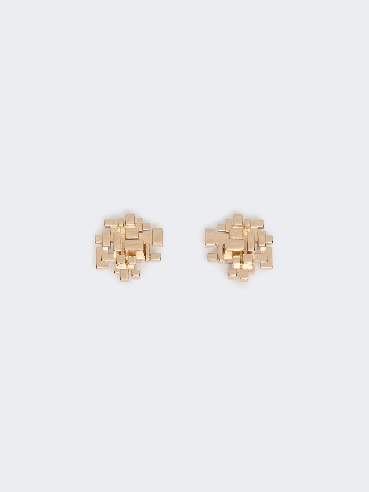 Metallic earrings - BRONZE - Max Mara