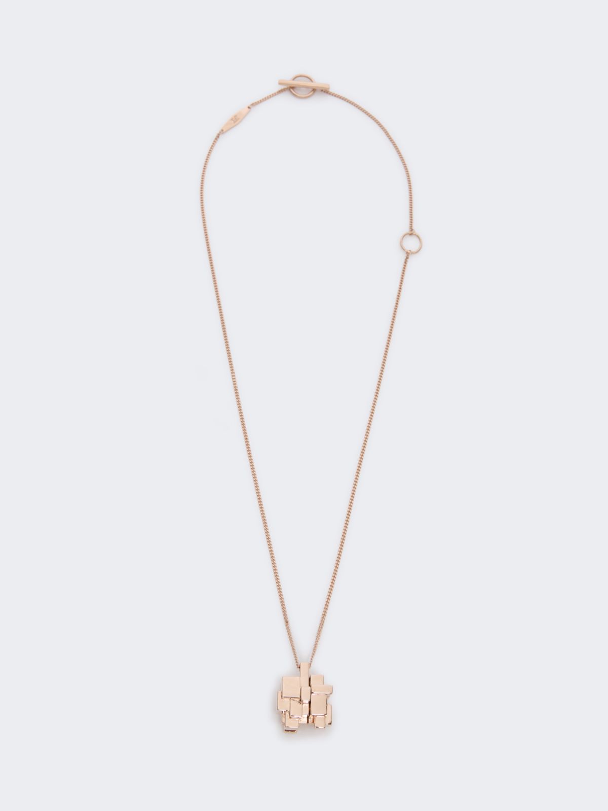 Metal necklace with pendant - BRONZE - Max Mara
