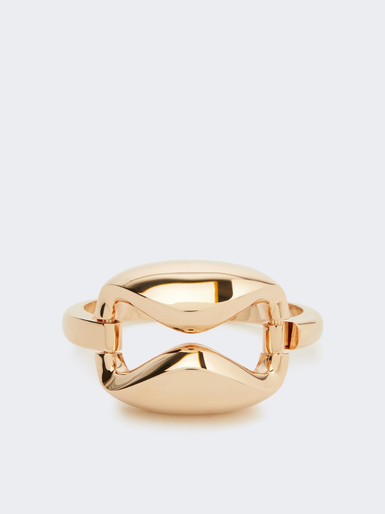 Rigid metallic bracelet - BRONZE