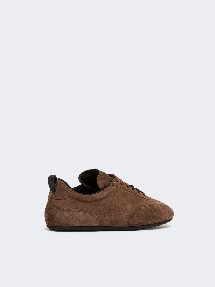 [ステッカ] レザー ダブルレース スニーカー - DARK BROWN - マックスマーラ公式サイト - 3