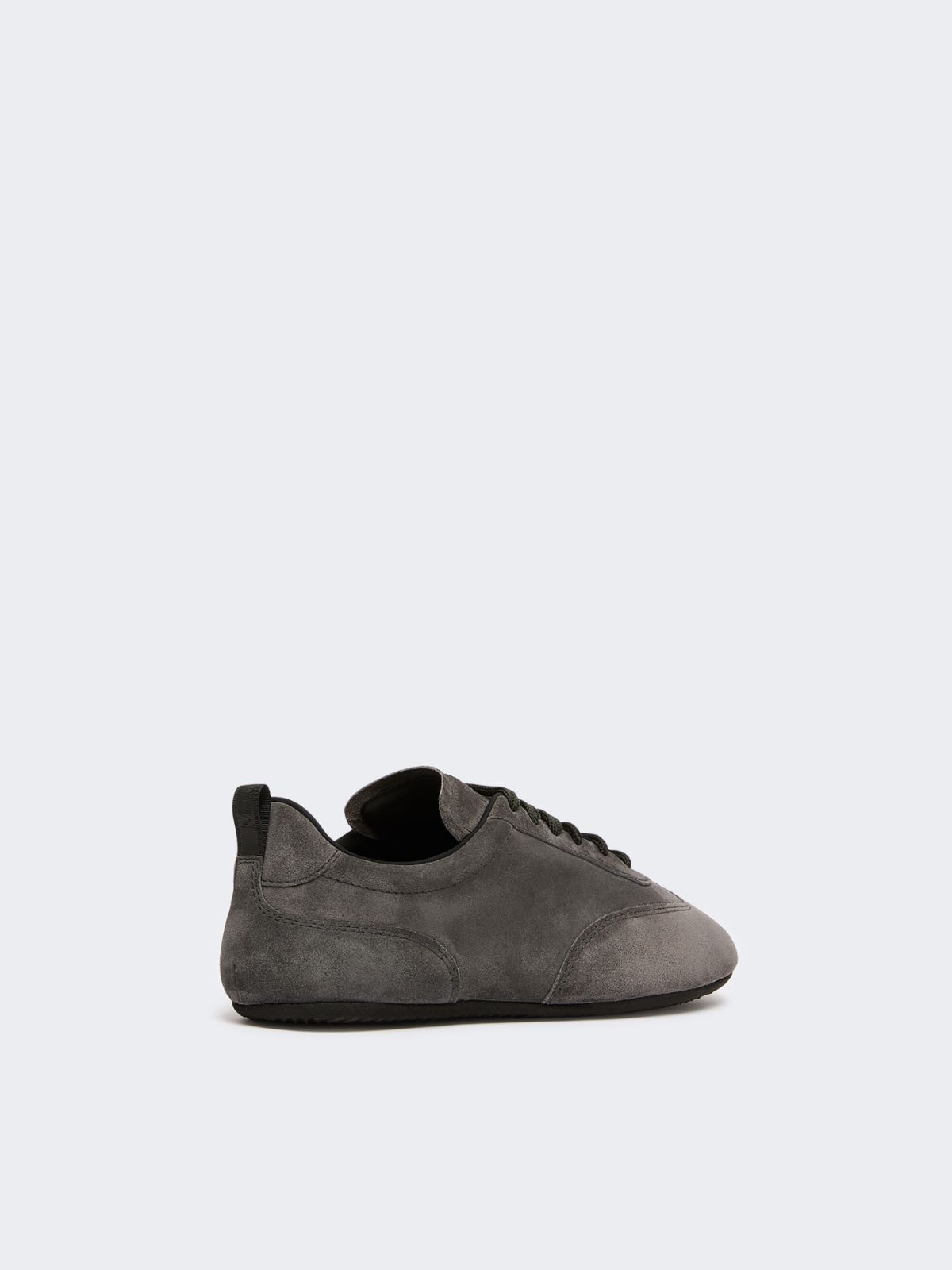 [ステッカ] レザー ダブルレース スニーカー - MEDIUM GREY - マックスマーラ公式サイト - 3
