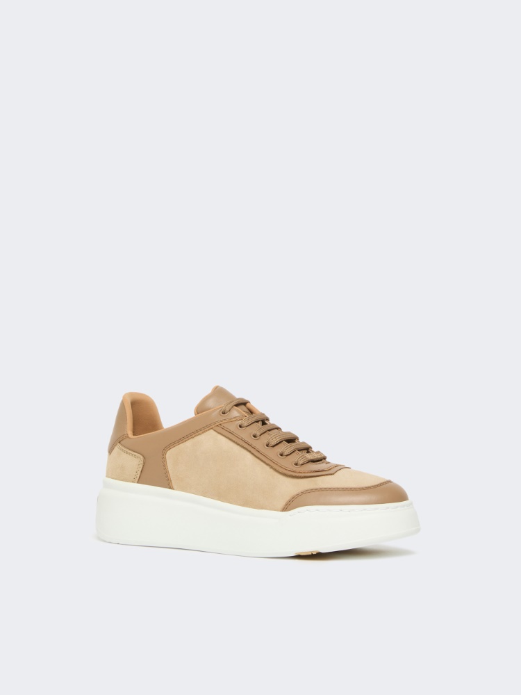 Urban suede sneakers - CAMEL - 2