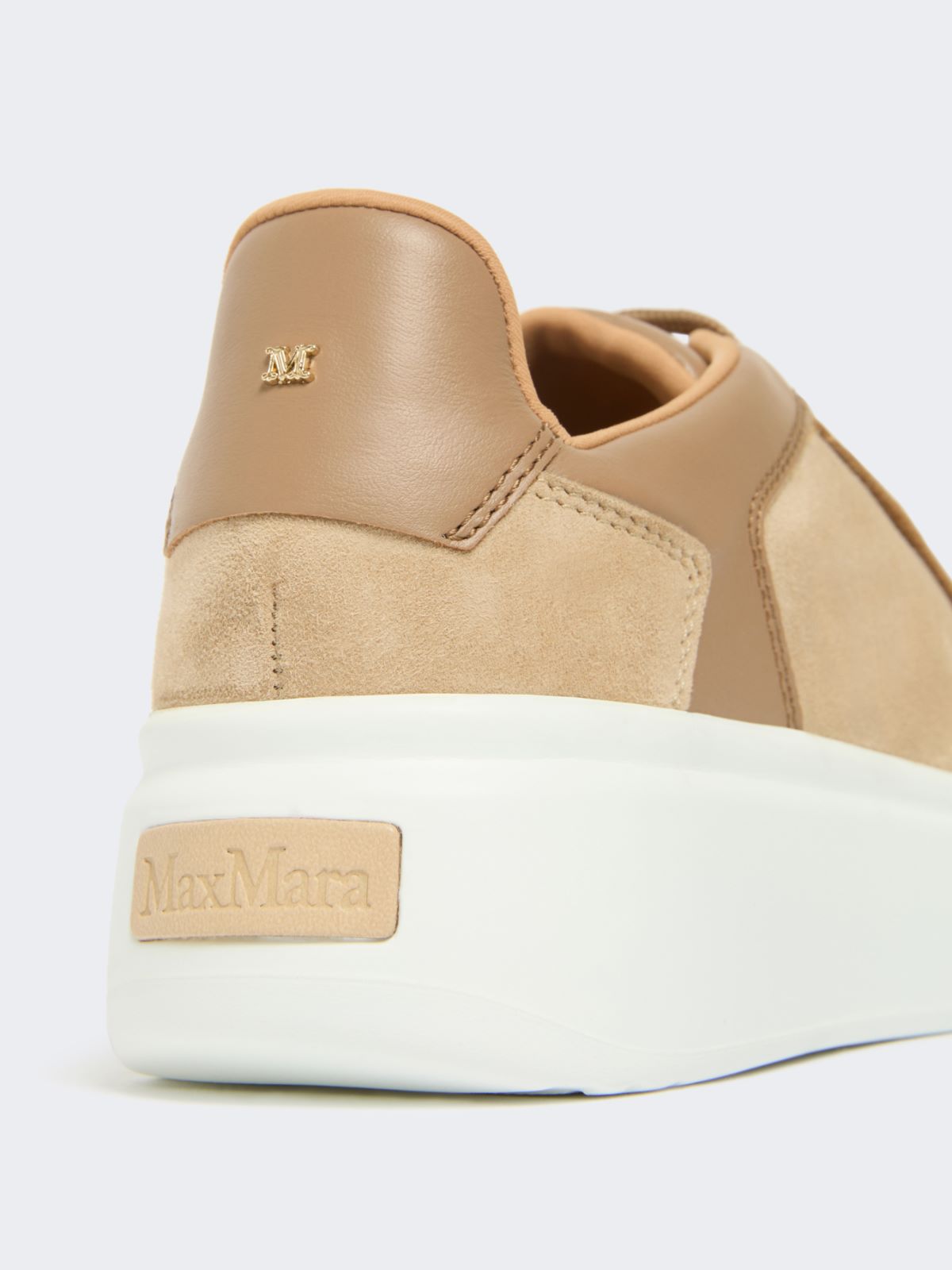 Urban suede sneakers - CAMEL - 4