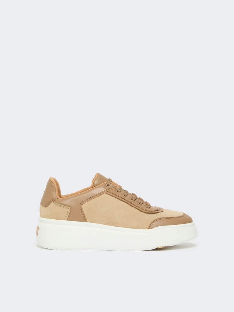 Urban suede sneakers - CAMEL