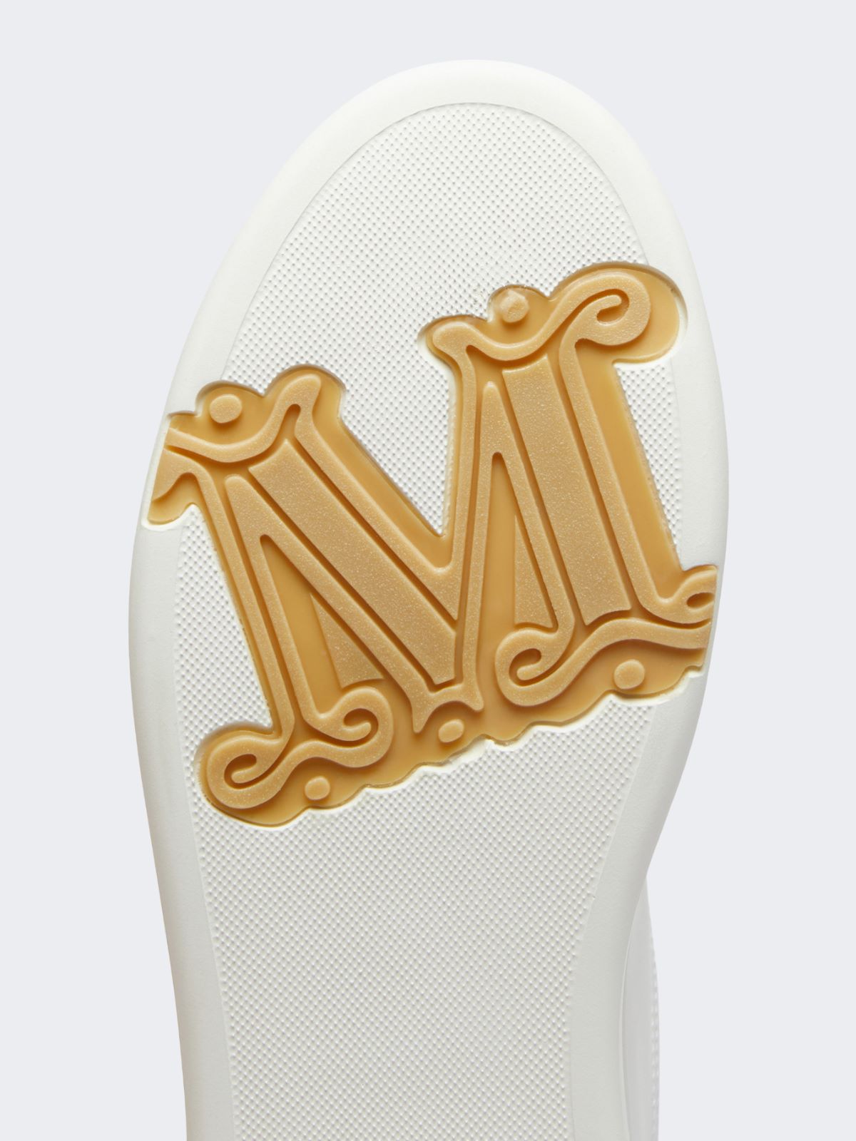 Sneaker aus Leder - WEISS - 5