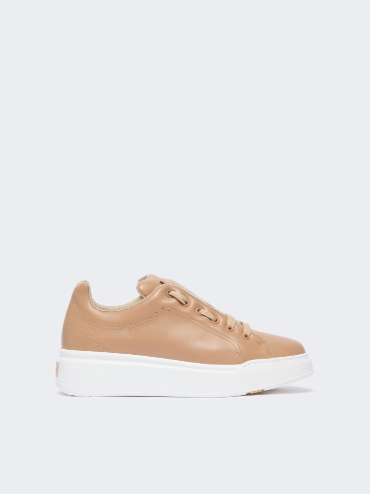 Leather sneakers - IVORY