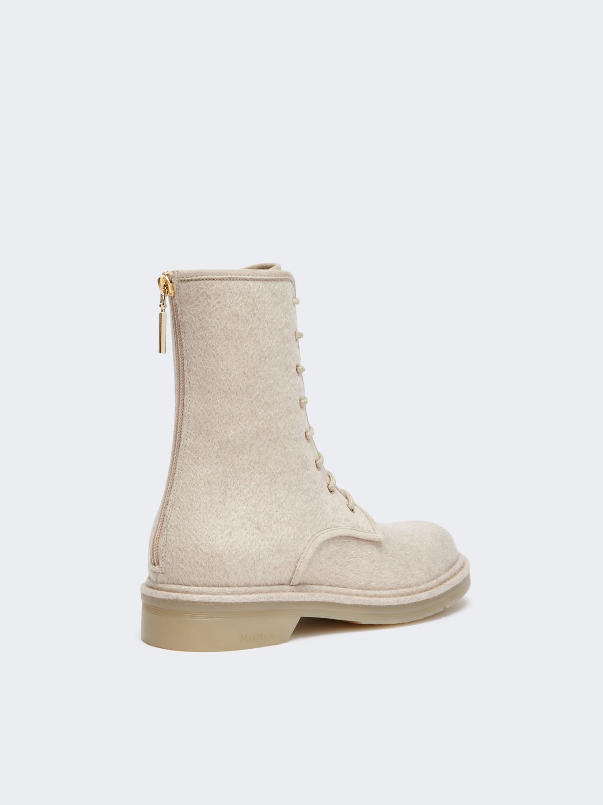 Glany z kaszmiru - BEŻOWY - Max Mara - 3
