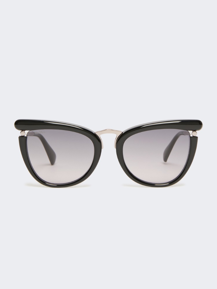Acetate butterfly glasses - BLACK - Max Mara