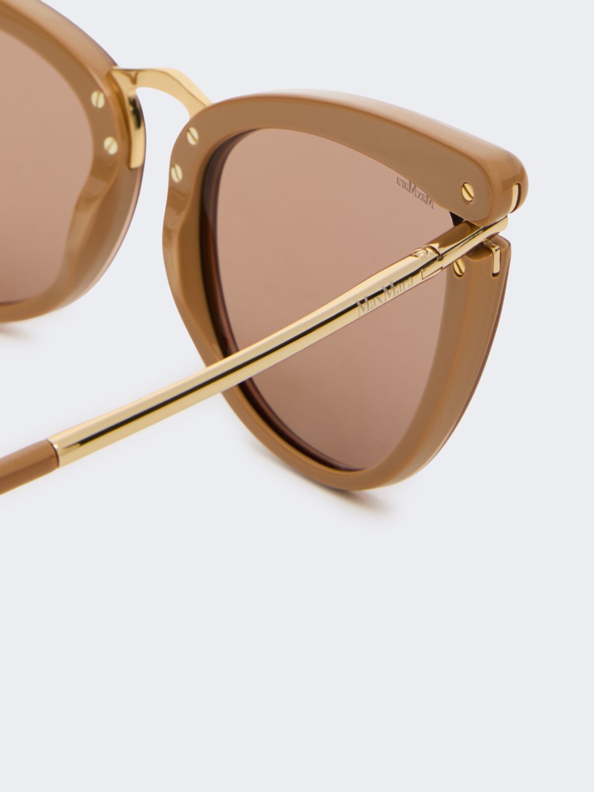 Brille aus Acetat in Schmetterlingsform - KAMEL - Max Mara - 3