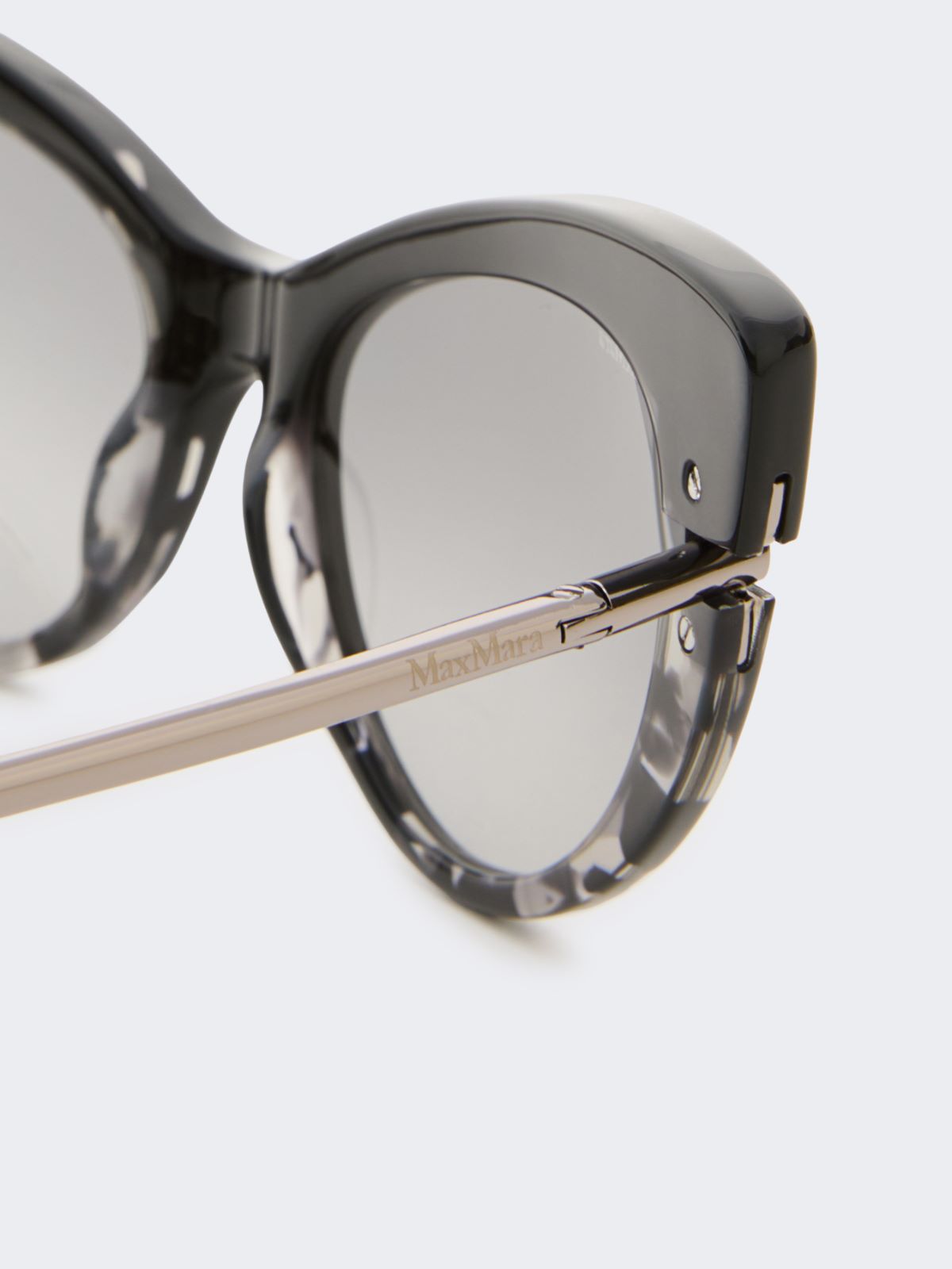 Cat-Eye-Brille aus Acetat - SCHWARZ - Max Mara - 3