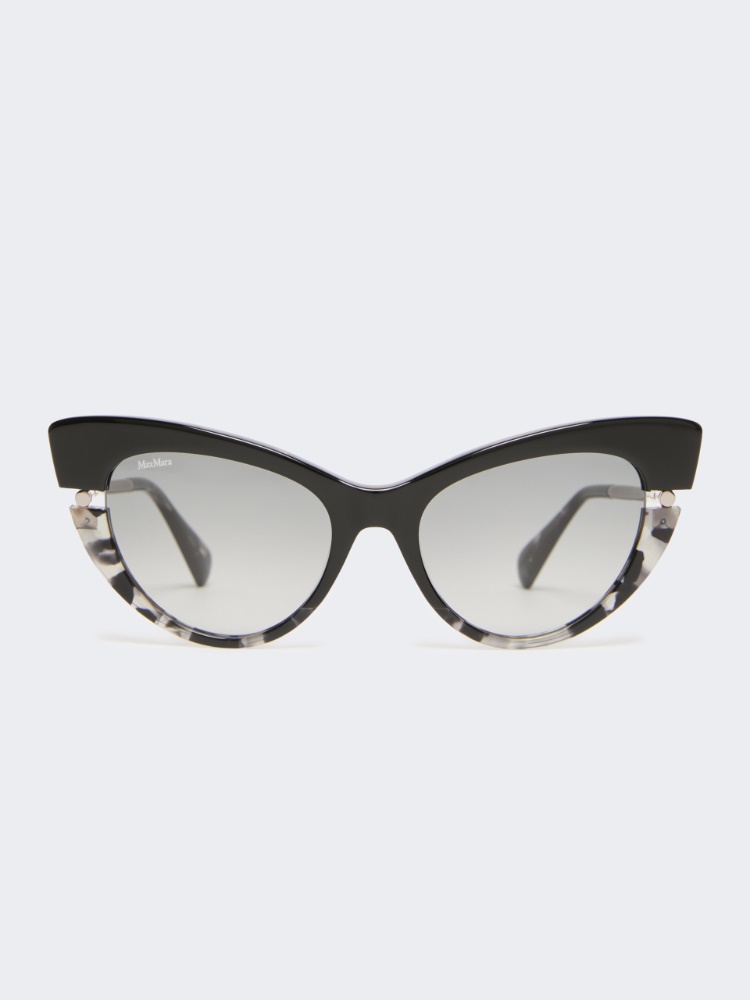 Cat-Eye-Brille aus Acetat - SCHWARZ - Max Mara