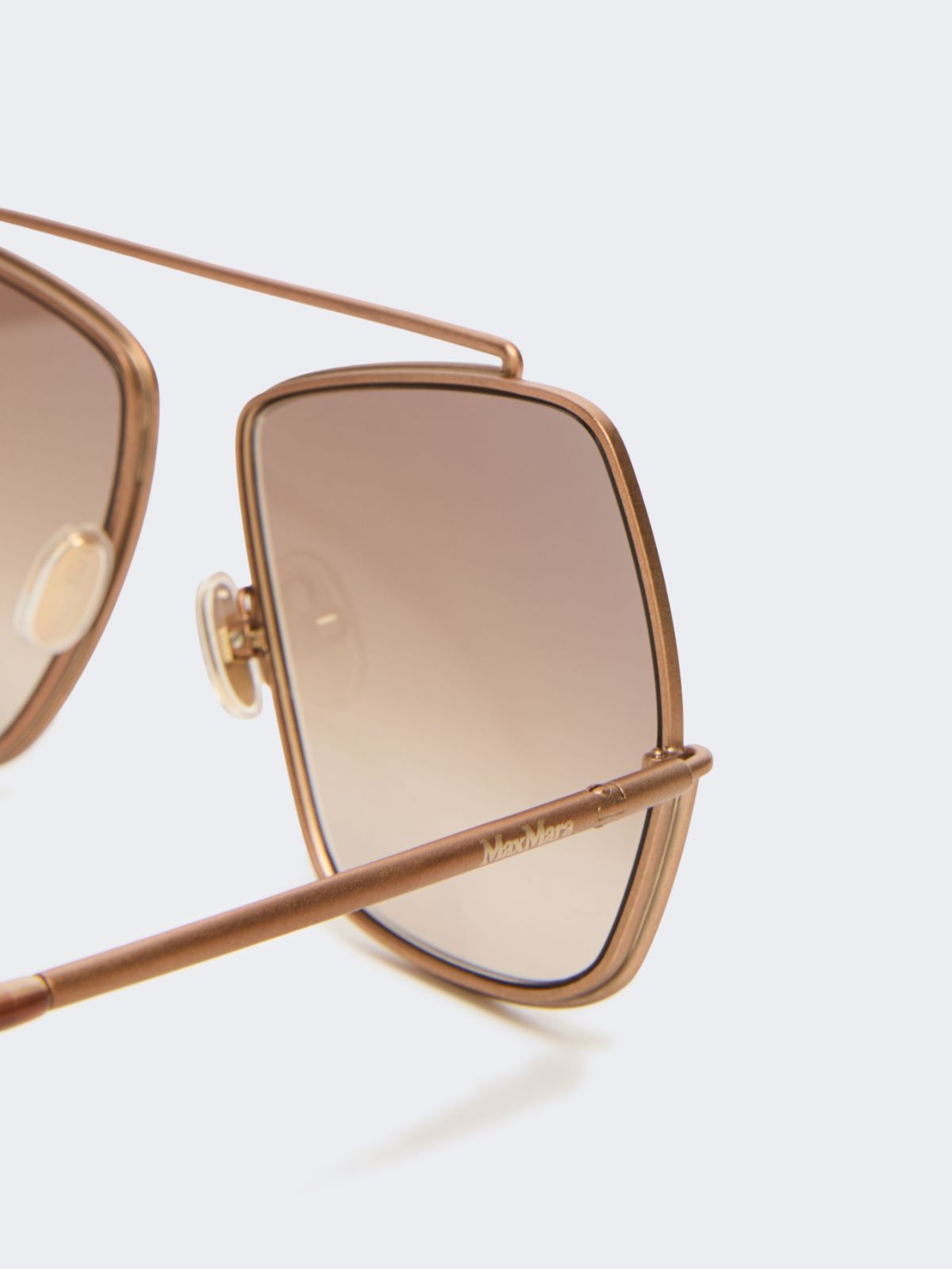 Geometrische Sonnenbrille - KAMEL - Max Mara - 3