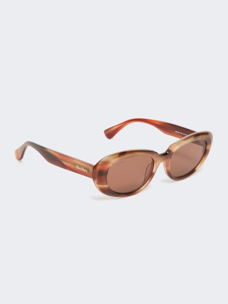 Oval sunglasses - RUST - 2