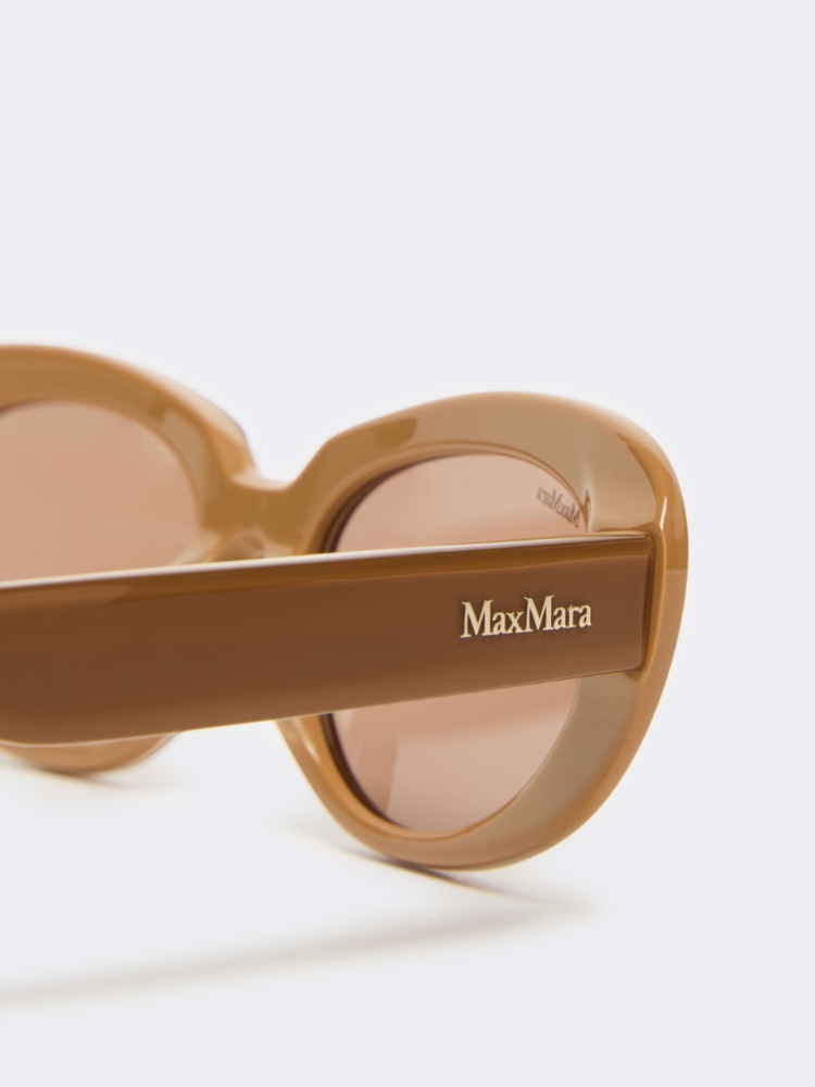 Oval sunglasses - CAMEL - 3