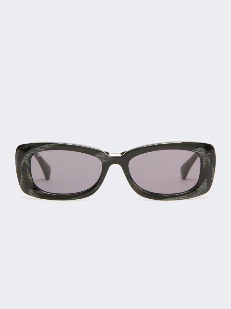 Rectangular sunglasses - BLACK