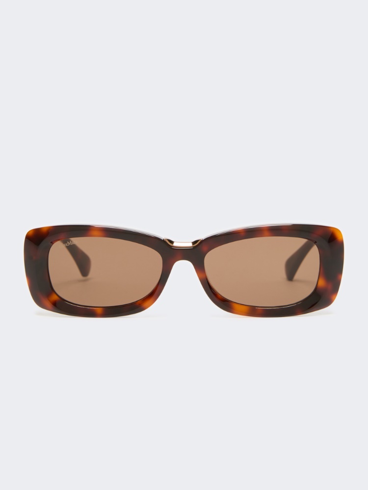 Rectangular sunglasses - TAWNY BRONZE BROWN - 1
