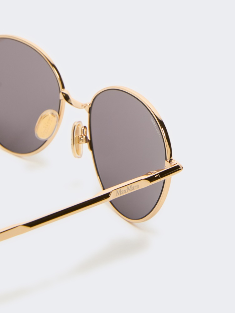 Oval sunglasses - DARK GREY - 3