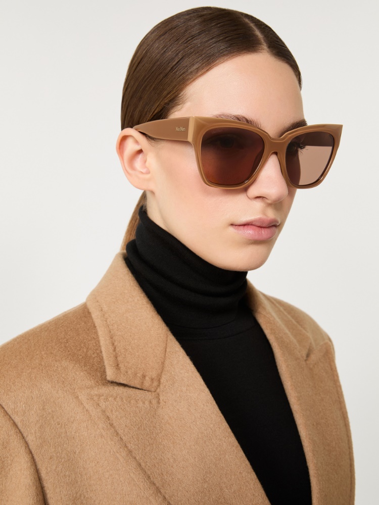 Butterfly sunglasses - CAMEL