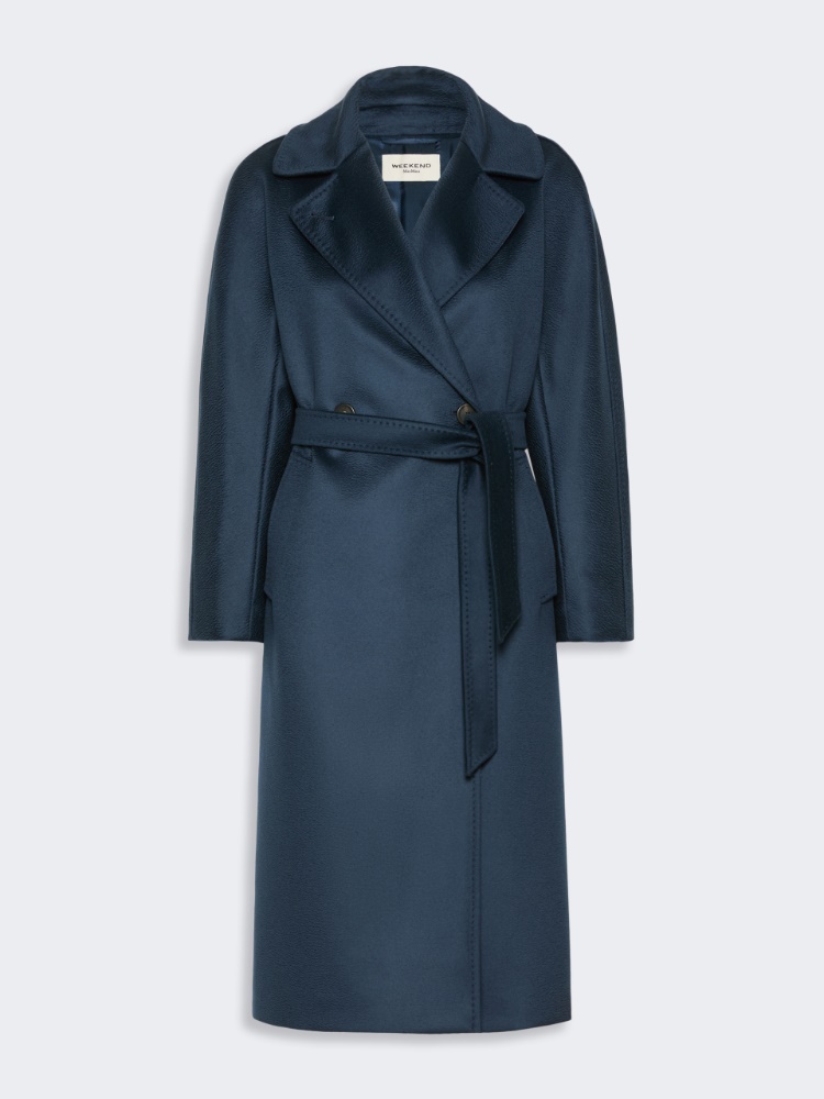 Double-breasted wool coat - ULTRAMARINE - Max Mara - 5