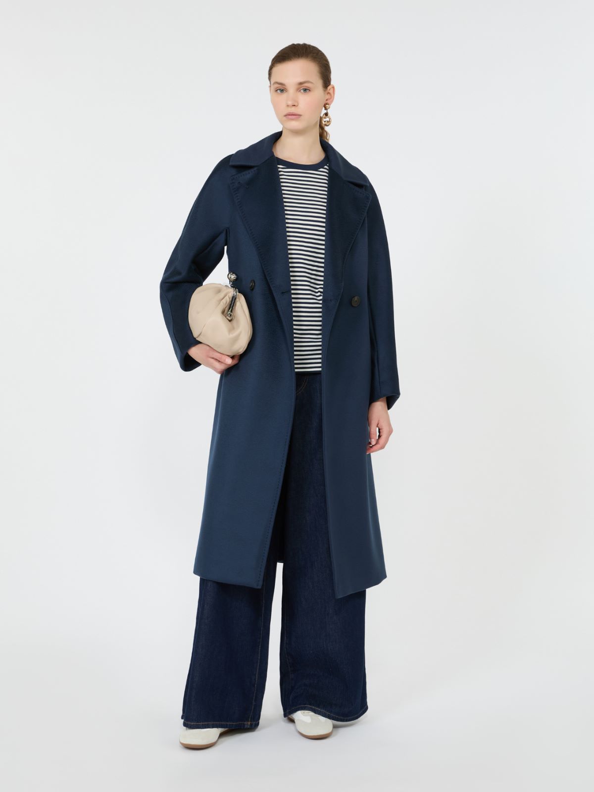 Double-breasted wool coat - ULTRAMARINE - Max Mara