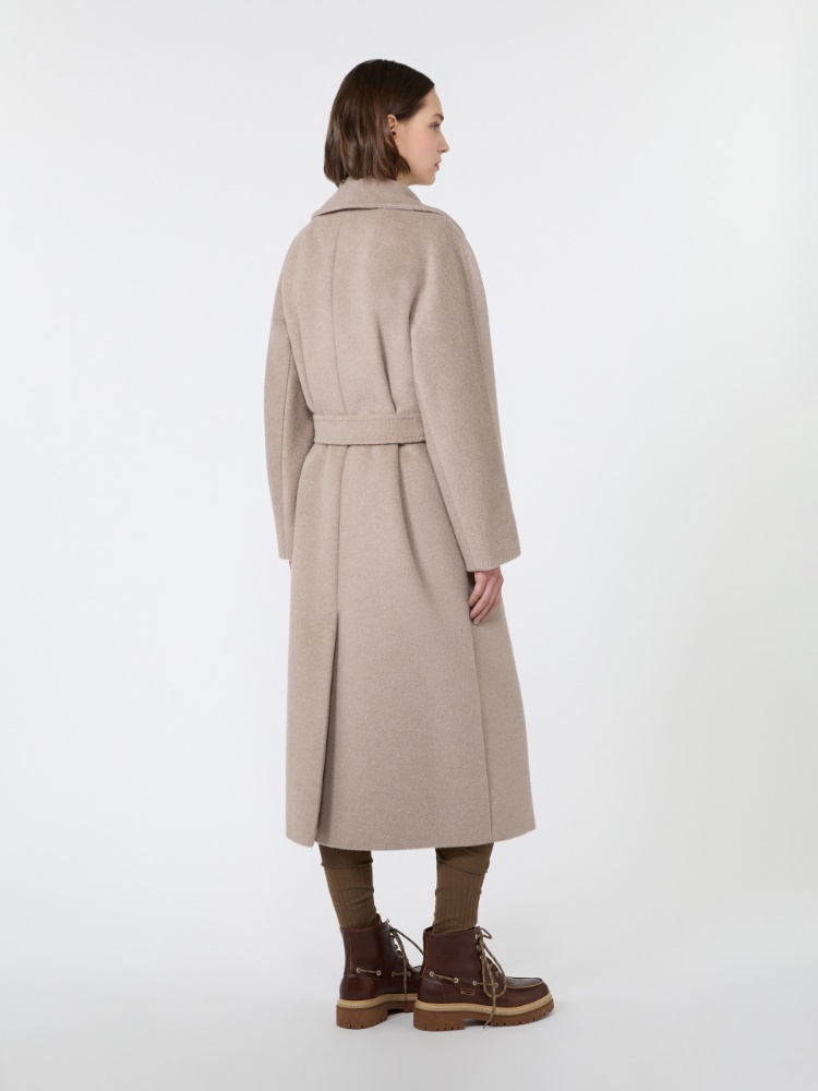 Wool and alpaca teddy coat - SAND - Max Mara - 3