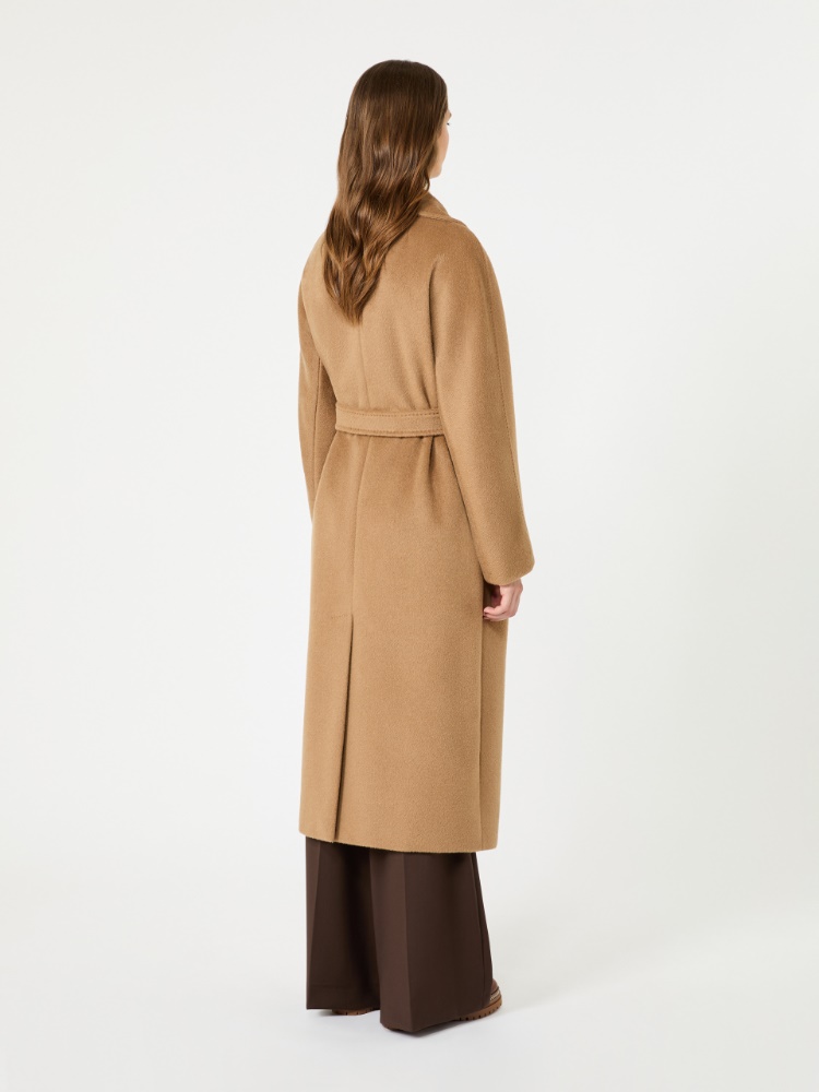 Wool and alpaca teddy coat - CAMEL - Max Mara - 3