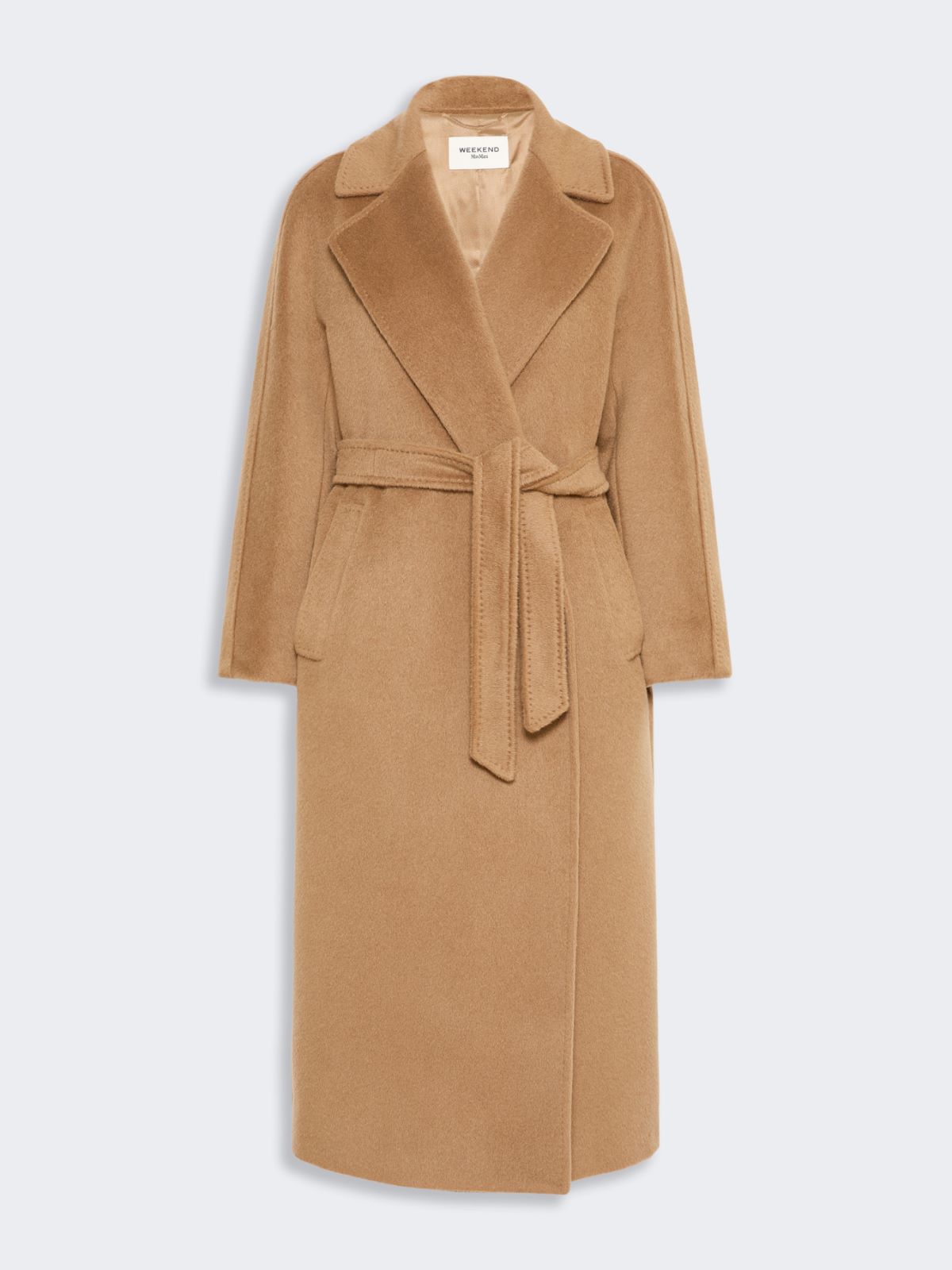 Wool and alpaca teddy coat - CAMEL - Max Mara - 5