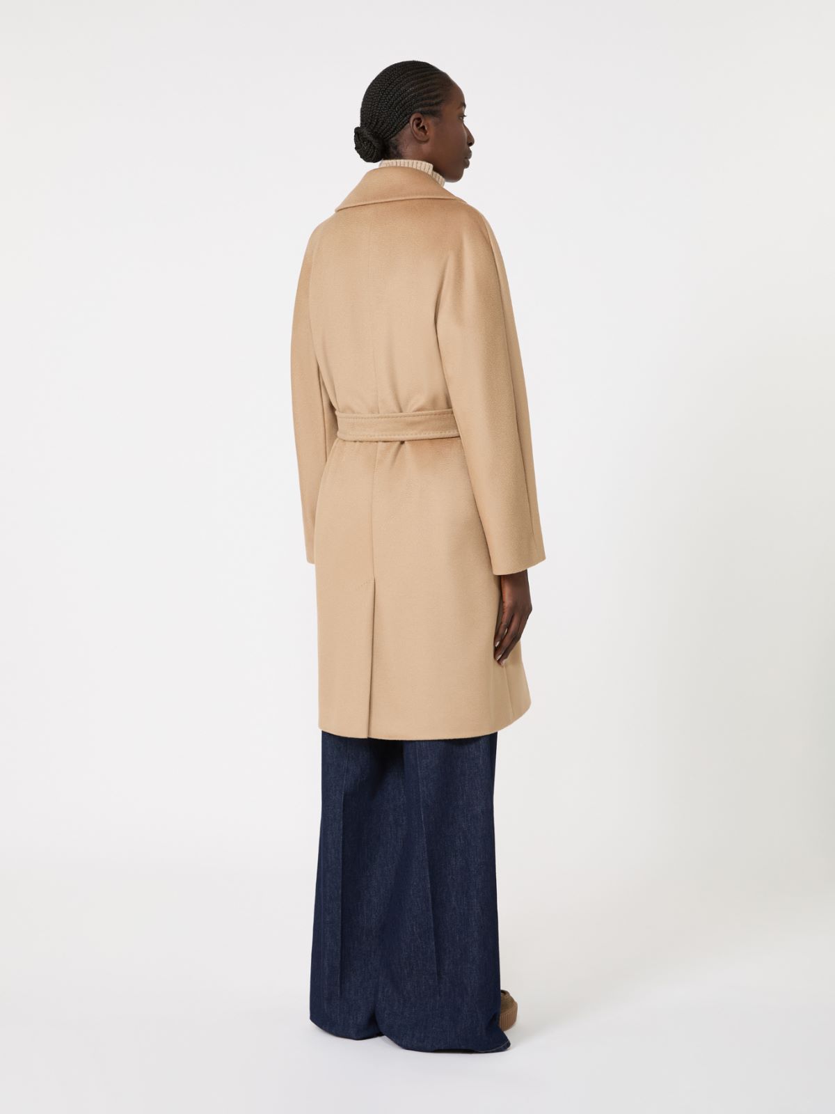 Wool wrap coat - CAMEL - Max Mara - 3