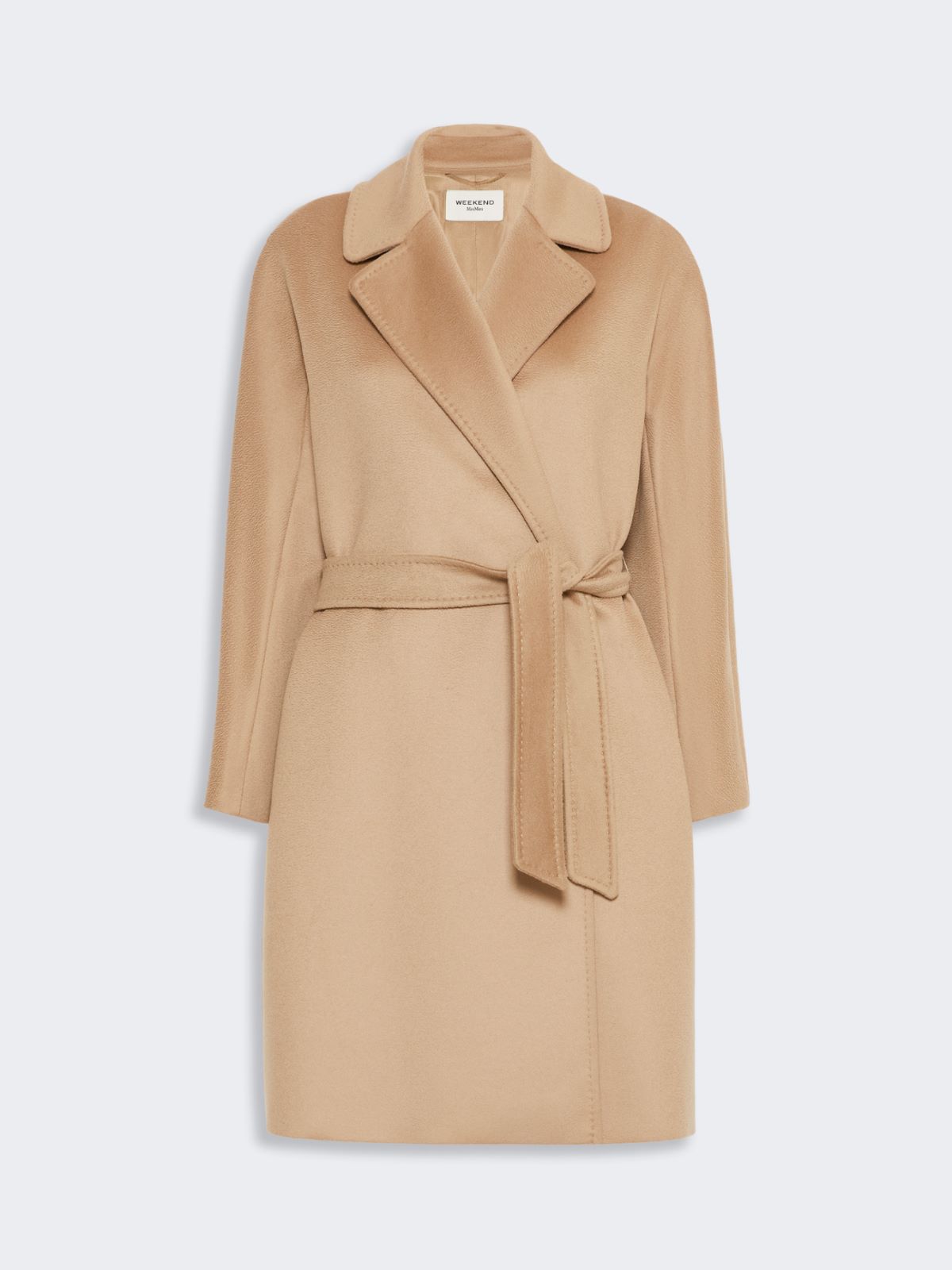 Wool wrap coat - CAMEL - Max Mara - 4