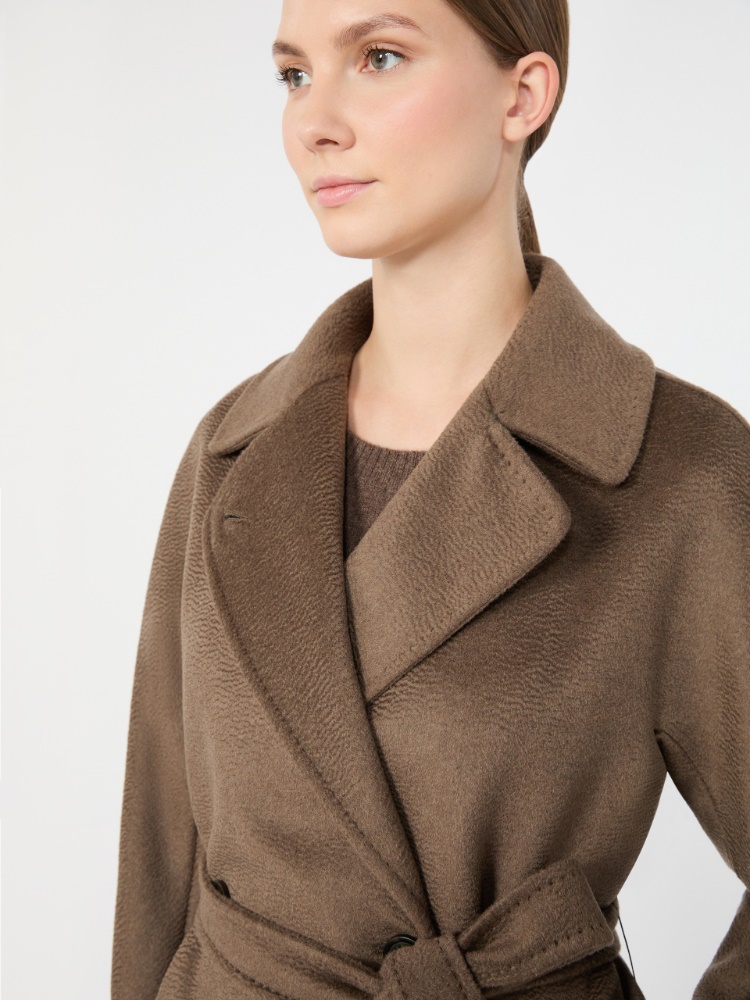 Double-breasted wool coat - MARRON GLACE' - Max Mara - 4