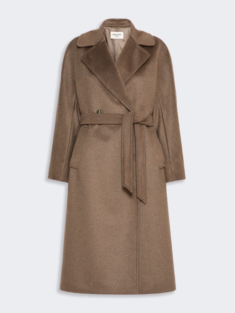 Double-breasted wool coat - MARRON GLACE' - Max Mara - 6