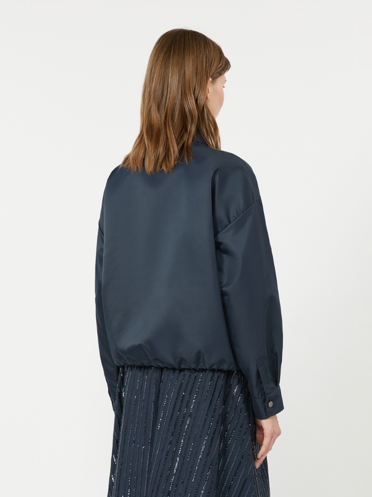 Water-repellent twill jacket - NAVY - 3