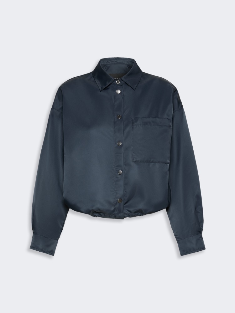 Water-repellent twill jacket - NAVY - 5