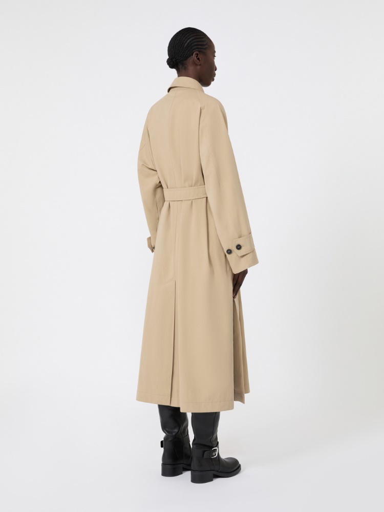 Water-repellent gabardine trench coat - BEIGE - Max Mara - 3