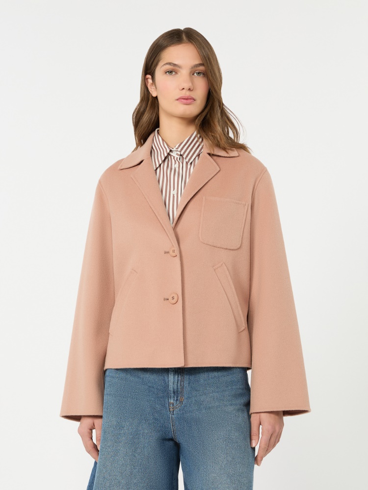 Cropped-Jacke aus doppellagigem Wollstoff - ALTROSA - 2