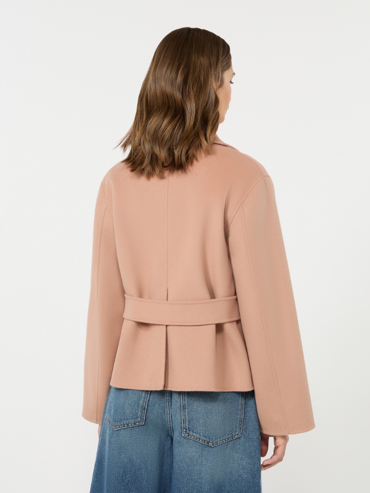 Cropped-Jacke aus doppellagigem Wollstoff - ALTROSA - 3
