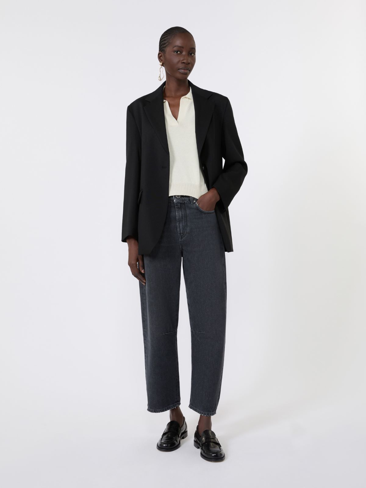 아스타 버진울 블레이저 + BLACK - Max Mara
