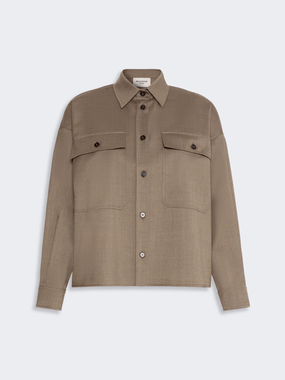 Stretch wool twill jacket - MARRON GLACE' - Max Mara - 5